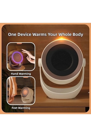 Trendooze Dongjing Mss Mini Isıtıcı Fan, Ofis İçin Kullanışlı Radyatör