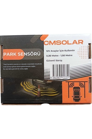 Park Sensörü 18mm Beyaz Ses Ikazlı Buzerli