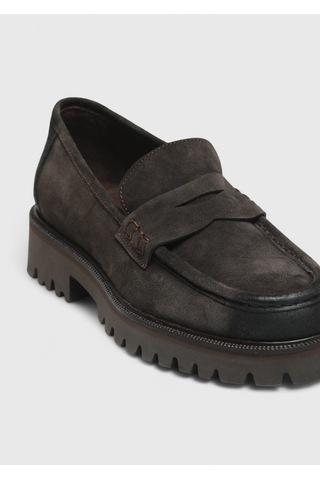 Ramsey Kahverengi Süet Casual Loafer