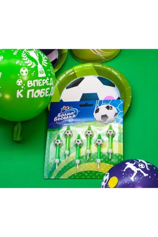 Davajdarit' Futbol Topu Pastane Mumları 151163216 Diğer