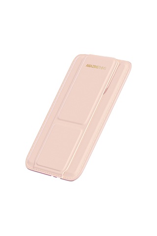 Amazingthing Edition Mag Serisi Fonksiyonel Çok Yönlü Grip Standlı Magnetik Kartlık Pembe