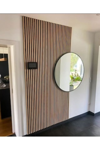 Winpanel Dekoratif Ahşap Duvar Paneli Savana Meşe 50x240cm .