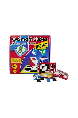 Q-Smart Cubes Qbitz Görsel Akıl Küpleri Yenilendi Q-Bitz