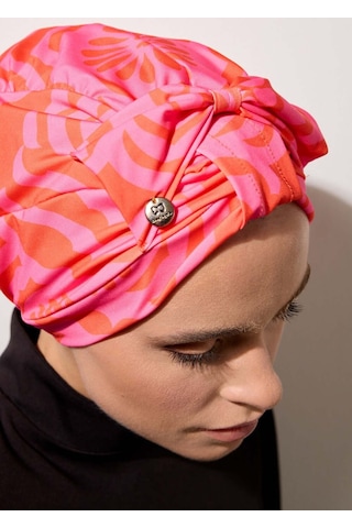 Mayovera Tesettür Bone - Pembe Fiyonklu Pembe