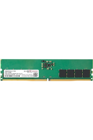 Transcend JM4800ALE-16G 16 GB DDR5 4800 MHz CL40 1.1V Masaüstü Ram