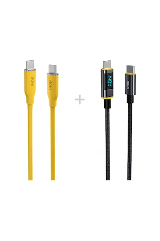 Aohi Magline- Silky 140w Süper Hızlı Şarj/data Kablosu Seti-cs235257