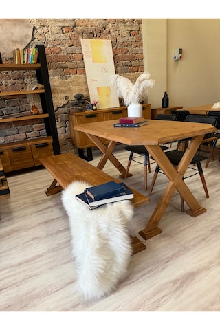 Ntconcept VitrA Ahşap Ayaklı Bench