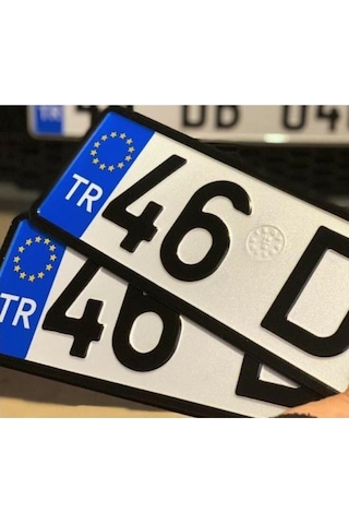 Plaka Sticker Avrupa Birliği Yıldızı 4 Adet 3x3 Cm Sarı
