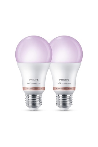 Lexroo Smart Lighting Led Ampul A60 E27 100w Eşdeğer Rgb 2'li Paket Standart
