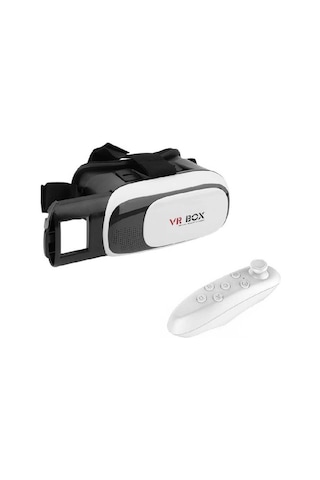 Kilifone - Sanal Gerçeklik Gözlüğü Vr Box 3d Kumandalı Sanal Gerçeklik Gözlüğü T9109