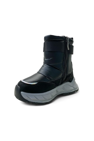 Marco Kids 22673 Kız Çocuk İçi Kürklü Kar Botu Siyah