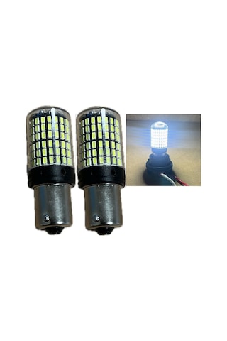 Oto Geri Vites Led Ampulü Beyaz 93 P21w 144 Ledli 2 Adet