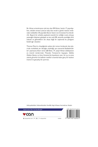 Effi Briest / Theodor Fontane / 9789750765421
