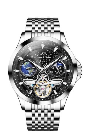 Kronen & Söhne Ks7009 Day Night Tourbillon Mekanik Otomatik Saat