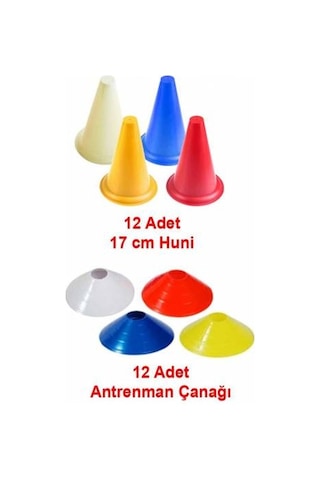 Antrenman Hunisi Antrenman Çanağı Antrenman Seti Çok Renkli
