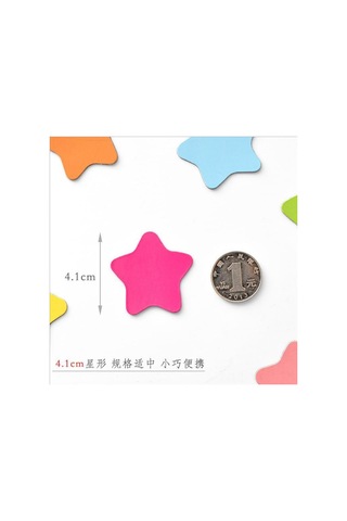 Geeksen Yeşil Küçük Yıldız Mıknatıslı Ödül Magnetleri - 20 Adet Paket 2.1cm - Okul Öncesi Eğitim Araçları, Piyano Tablosu, Buzdolabı Uygulaması