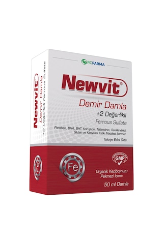 Newvit Demir Damla 2 x 50 ML