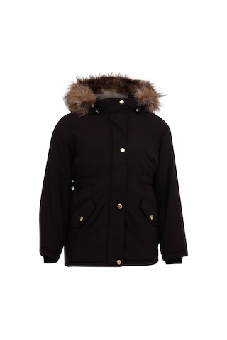 Name It Nmfmarlın Parka Jacket Siyah Kız Çocuk Kaban Siyah