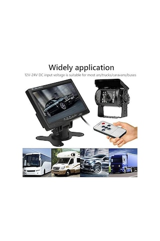 7 İNÇ NAVİGOLD MONİTÖR + PARK KAMERA SETİ ( 12 * 24 VOLT UYUMLU )