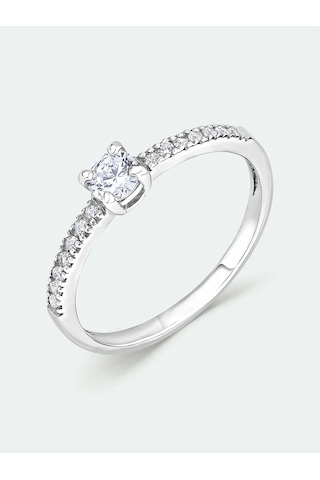 Torgovyj Dom Uvelir Holding İnci Taşlı İnce Gümüş Yüzük Nişan Yolu 391560682 Gümüş