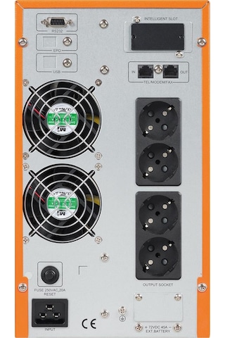 Makelsan Powerpack Se 2kva 5-10dk 4x12v/7ah 1f/1f Online Ups Mu02000n11eav04