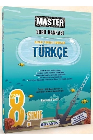 Okyanus Yayıncılık - 8.Sınıf Master Türkçe Soru Bankası Okyanus Yayıncılık - 8.Sınıf Master Türkçe Soru Bankası