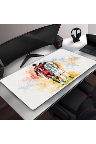 Karışık-01 40x90 Gaming Kaymaz Taban Oyuncu Ultra Pürüzsüz Mousepad 003