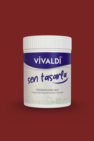 Vivaldi Tüm Yüzeyler İçin Su Bazlı Akrilik Yenileme Boyası 0,5 L