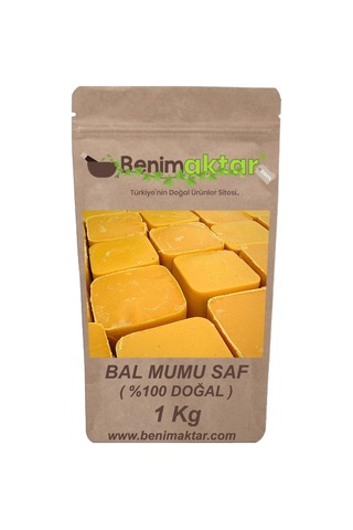 BenimAktar Bal Mumu Saf 1 Kg