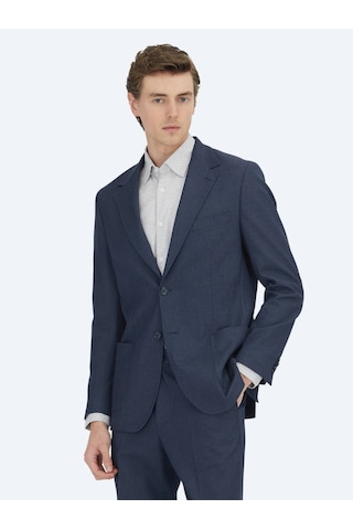 Lacivert Düz Takım Elbise Lacivert