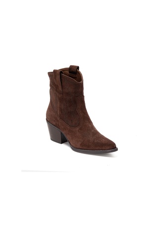 Marrone Bot Kadın 25k8589xs Vergelio Suede Marrone