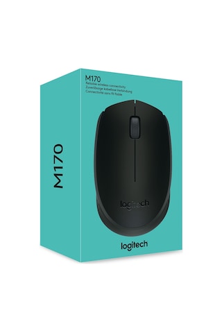 Logitech M170 Kablosuz USB Alıcılı Optik Mouse