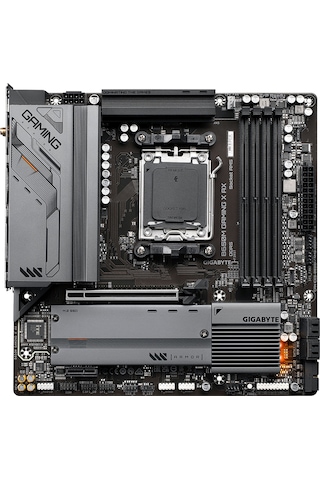 Gigabyte B650M Gaming X AX AMD B650 6400 MHz (OC) DDR5 Soket AM5 mATX Anakart
