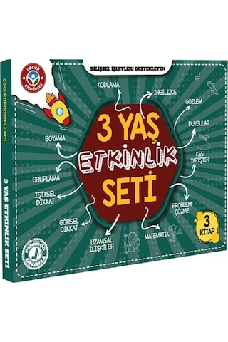 3 Yaş Etkinlik Seti