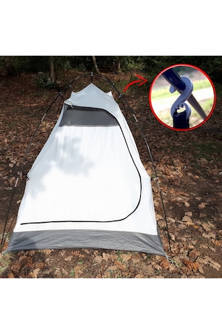 S Kanca, Çadır Direği (çubuğu, pol) Kancası, Decathlon Uyumlu Siyah