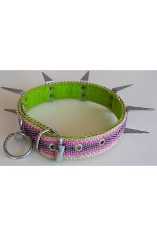 Le-Sar Kolon Küçük U Çivili Tasma 3 CM 50 CM (Ls-800)
