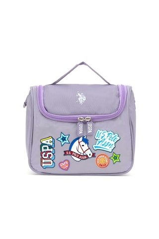 U.S. Polo Assn. Kız Çocuk Lila Grafik Baskılı Beslenme Çantası 50315110-VR034