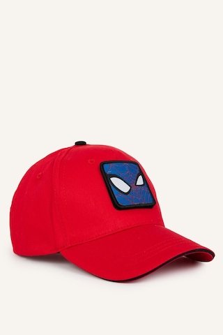 Defacto Marvel Spiderman Etiket Detaylı Pamuklu Cap Şapka Erkek Çocuk G1194a8nsrd2 Kırmızı-rd2