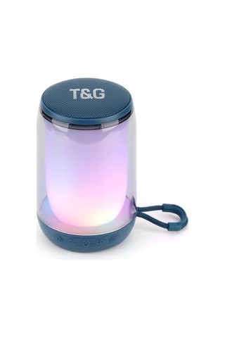 Renkli Led Işıklı Bluetooth Taşınabilir Gece Lambası Hoparlörü