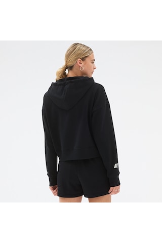 New Balance Kadın Sweatshırt Wt23512-bk Siyah