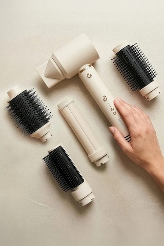 Lorenzo Airpixie 6in1 Saç Şekillendirici Seti Cream Bej