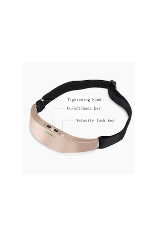 Butu Baş Masajı Kablosuz Mikro Akım Akıllı Ems Uyuyan Altın