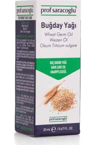 Prof Saraçoğlu Soğuk Sıkım Buğday Yağı 20 ML