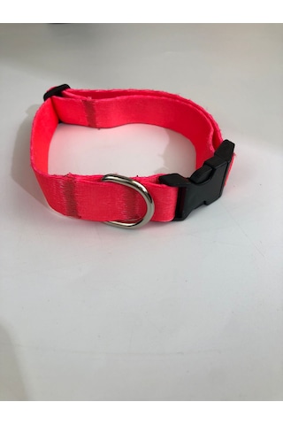 Mita Ayarlanabilir Köpek Boyun Tasması Neon Pembe