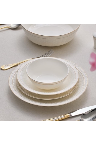 Aryıldız Almada Gold Yemek Takımı 60 Parça Diğer