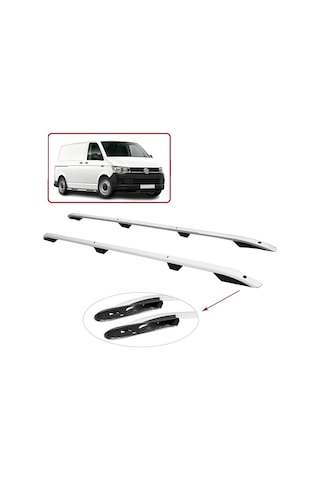 Vw Transporter T5 T6 T7 T8 Tavan Çıtası Port Bagaj Taşıyıcı Uzun Gri 2004 / 2024