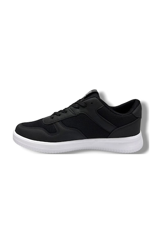 Luttoon 4027-26 Deri Anorak Anatomik Erkek Sneaker Siyah Beyaz 45-48 Siyah