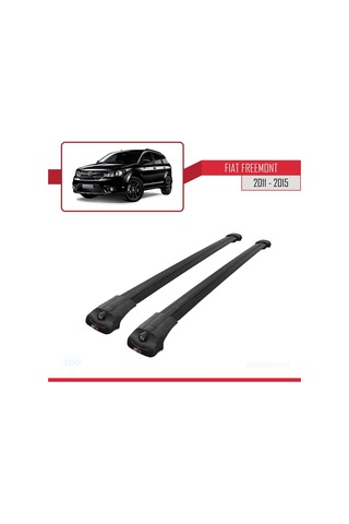 Fiat Freemont 2011-2015 Arası İle Uyumlu Ace-1 Ara Atkı Tavan Barı Siyah