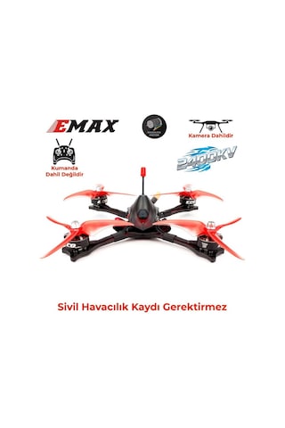 Emax Hawk Sport 5 Inch 4s-6s Pnp Kameralı Fpv Racing Drone 2400kv W/caddx Turbo F2 Kumanda Hariç