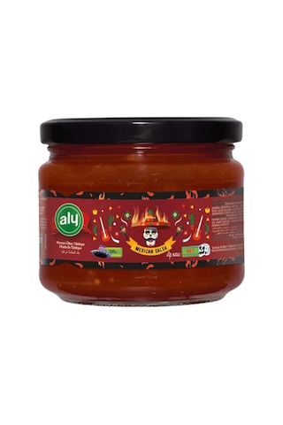 Aly Hot Meksika Salsa Dip Sos 300 G